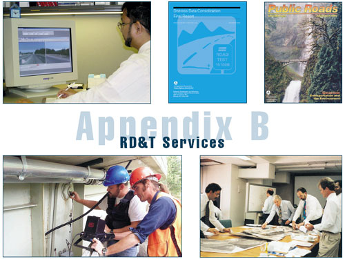Appendix B: Research, Development and Technology Services, Click to view detailed alternative text