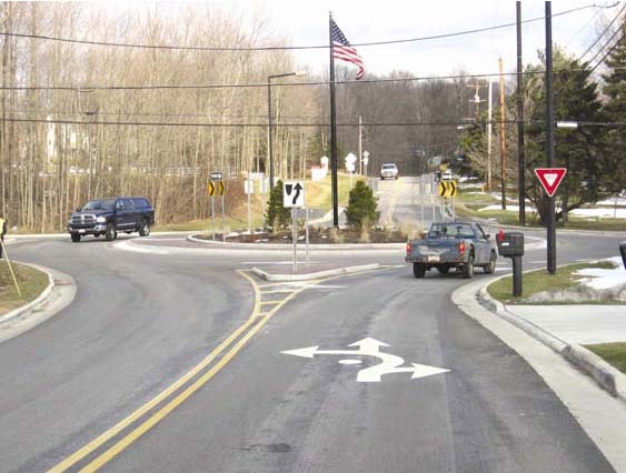 Roundabouts require conformance to common practices to ensure