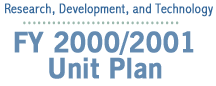 FY 2000/2001 Unit Plan