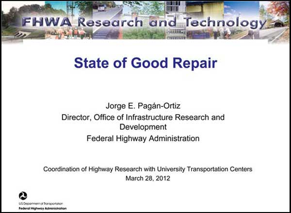 State of Good Repair State of Good Repair