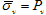 Average sigma subscript v equals P subscript v.