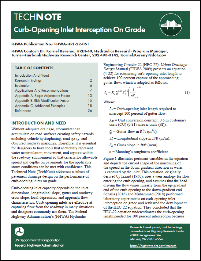 Cover image for FHWA-HRT-22-061