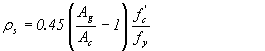 Equation 26.  The equation reads phi times M subscript n is greater than or equal to 1.2 times M subscript cr.