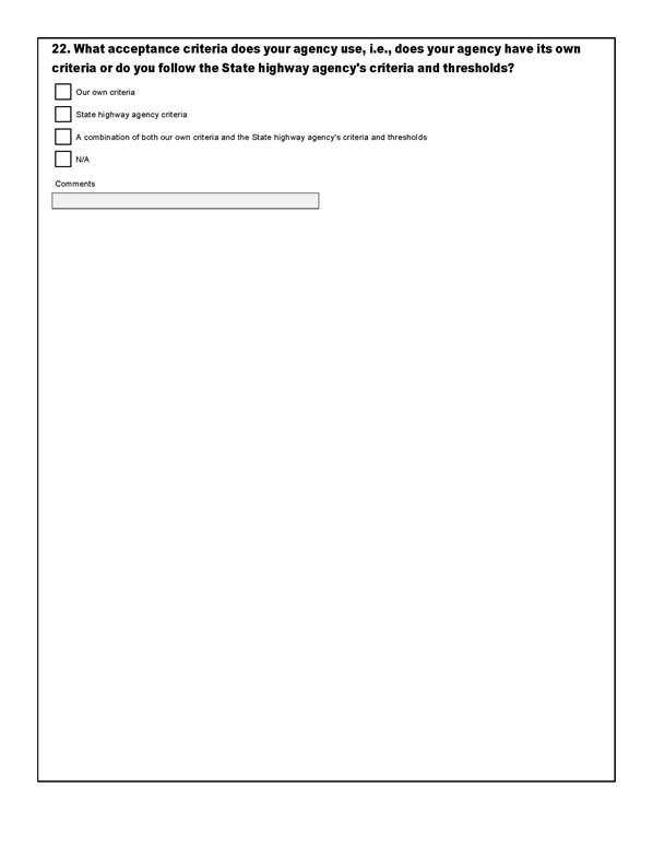 Activities Related to Quality Assurance