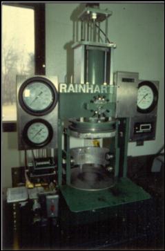 Figure 6. 1991, Rainhart Company, Modified Gyratory Shear Test Machine 