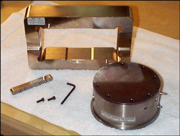 Figure 10. Test Quip AVK with NIST traceable verification fixture.