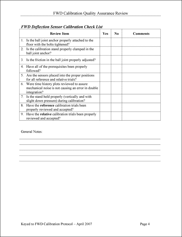 Figure 44 (continued). Illustration. Calibration operator QA review form.