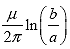Mu over 2 pie one n b over a