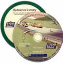 Photograph. Small photograph of a pair of DVDs with printed faces. One is labeled "Standard Data Release 24, January 2010" and the other "Reference Library." Both carry the LTPP logos.