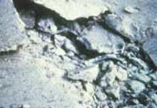 Distress Type CRCP 7-Exposed Steel in a Blowup Distress Type CRCP 7-Exposed Steel in a Blowup