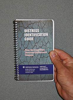 Figure 10.10. Photo. Cover of Distress Identification Guide, Asphalt Concrete Pavements.