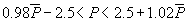Equation 16 The total falling weight deflectometer load level is greater than the sum total of 0.98 times the mean falling weight deflectometer load for the same falling weight deflectometer pass, joint location, and falling weight deflectometer load level in kilo Newtons minus 2.5, and less than the sum total of 2.5 plus 1.02 times the mean falling weight deflectometer load for the same falling weight deflectometer pass, joint location, and falling weight deflectometer load level in kilo Newtons.