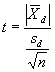 Equation: Paired T-test. Click for more details.