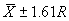 allowable interval equation