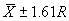 allowable interval equation