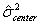 estimated combined process center and within-process variance