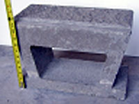Figure 59. Photo. Sample of hollow unit.