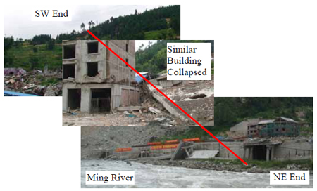 Photo. Surface Rupture of the Earthquake Fault. Click here for more information.