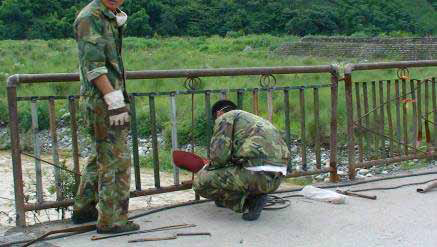 Photo. Overview of Zhima Bridge. Click here for more information.