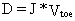 Equation 7.12. D equals a damping constant, J, multiplied by the velocity at the pile toe, V subscript toe.