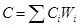 Figure 39. Equation. Overall consequences of failure indicator. C equals the sum of C subscript i times W subscript i