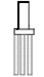 This line drawing shows a bridge pier supported on a deep mixing method (DMM) application. A description of this application can be found in table 1 of the report.