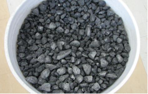 The image shows the “as received” Adairsville limestone (coarse) aggregate used in mix designs. The “as received” aggregates were assessed and crushed if necessary to fit ASTM C1260 grading requirements before being used to create concrete prism samples under the ASTM C1293 testing procedure.