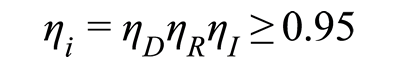 Figure 26. Equation. Load Modifier Factor for Maximum Value of Î³i. eta subscript i equals eta subscript D times eta subscript R times eta subscript I and is greater than or equal to 0.95.