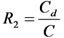 Figure 37. Equation. Residual Strength Factor. R subscript 2 equals C subscript D divided by C.