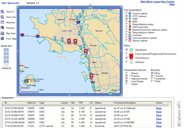 Figure 15. Screen capture. TEMS.(31)