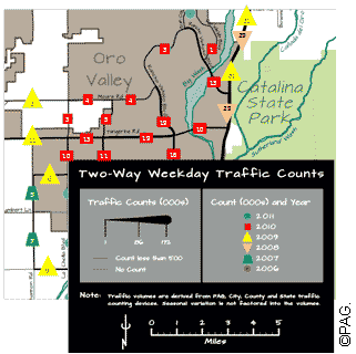 Figure 22. Map. PAG relative congestion.(50)