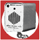 Figure 3-24. Audible pedestrian signal device. Photograph of a device that emits an audible sound that alerts the pedestrian to the red or green phase of the signal.