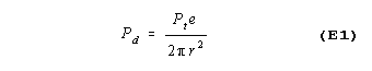 Equation E1