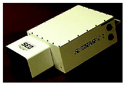 Figure 2-62. Autosense II laser radar sensor. Photograph of a model of single lane laser radar sensor.