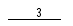 Row 6—The number 3 above a short black horizontal line representing a single number 6 wire, bare, 3 meters long.
