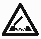 Figure 9-2. Motorists Services Icon which illustrates a bridge being raised above water.