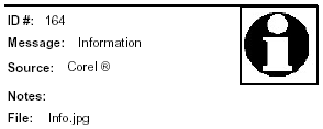 Icon Message: Information
