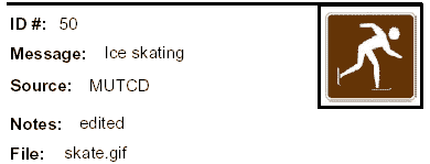 Icon Message: Ice skating