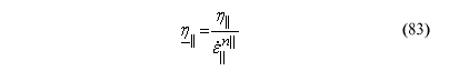 This equation reads parallel tension/shear rate-effect fluidity parameter equals the quotient of parallel tension/shear rate-effect fluidity parameter divided by parallel scalar effective strain rate superscript rate-effect power parameter.