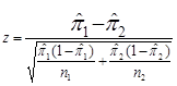 A standard z-test was used to detect differences between two population proportions at the 95-percent confidence level.