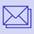 Mail envelope icon