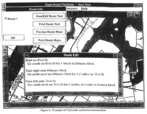 Example of City Guide stystem test instructions