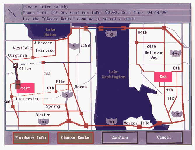 Topography of familiar network