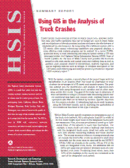 Using GIS in the Analysis of Truck Crashes