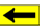 Fluorescent Yellow Large Arrow