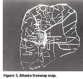 Figure 3. Atlanta freeway map