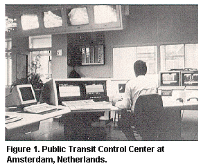 Figure 1. Public Transit Control Center at Amsterdam, Netherlands
