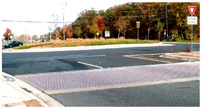 Figure 8. Sound-strip installation and mount for the street sign.