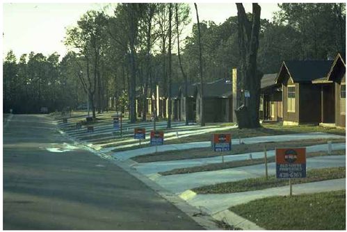 Unless required by local ordinance, many developments focus on vehicle access without regard to pedestrian access.