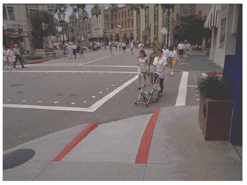 People with children often walk at slower speeds.